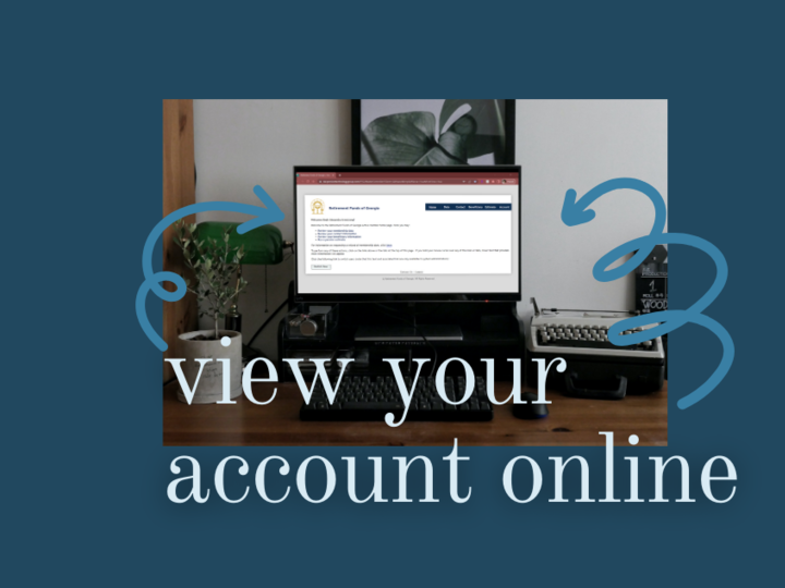 view your account online